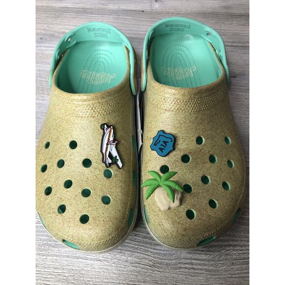 Crocs x MARGARITAVILLE BEACH CLASSIC Clog Jimmy Buffet Size M9 W11 *Read Desc main image 5